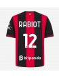 Moški Nogometna dresi replika AC Milan Adrien Rabiot #12 Domači 2026-27 Kratek rokav Moški Nogometna dresi replika AC Milan Adrien Rabiot #12 Domači 2026-27 Kratek rokav